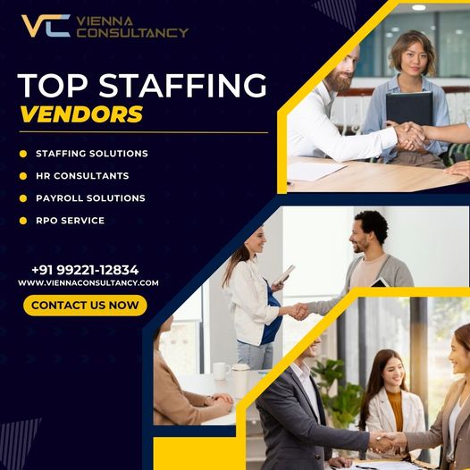 Top staffing vendors for effective hiring - Insights from Vienna Consultancy