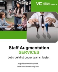 Affordable staff augmentation services by Vienna Consultancy for quick access to skilled talent.