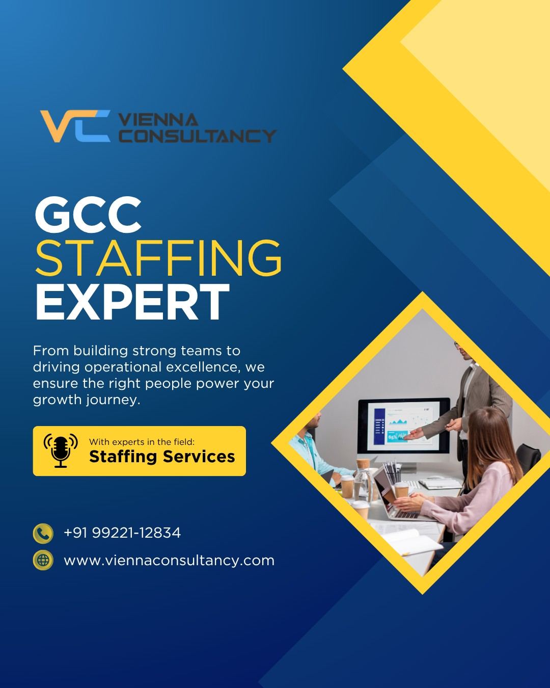 GCCs staffing expert improving workforce efficiency at Vienna Consultancy