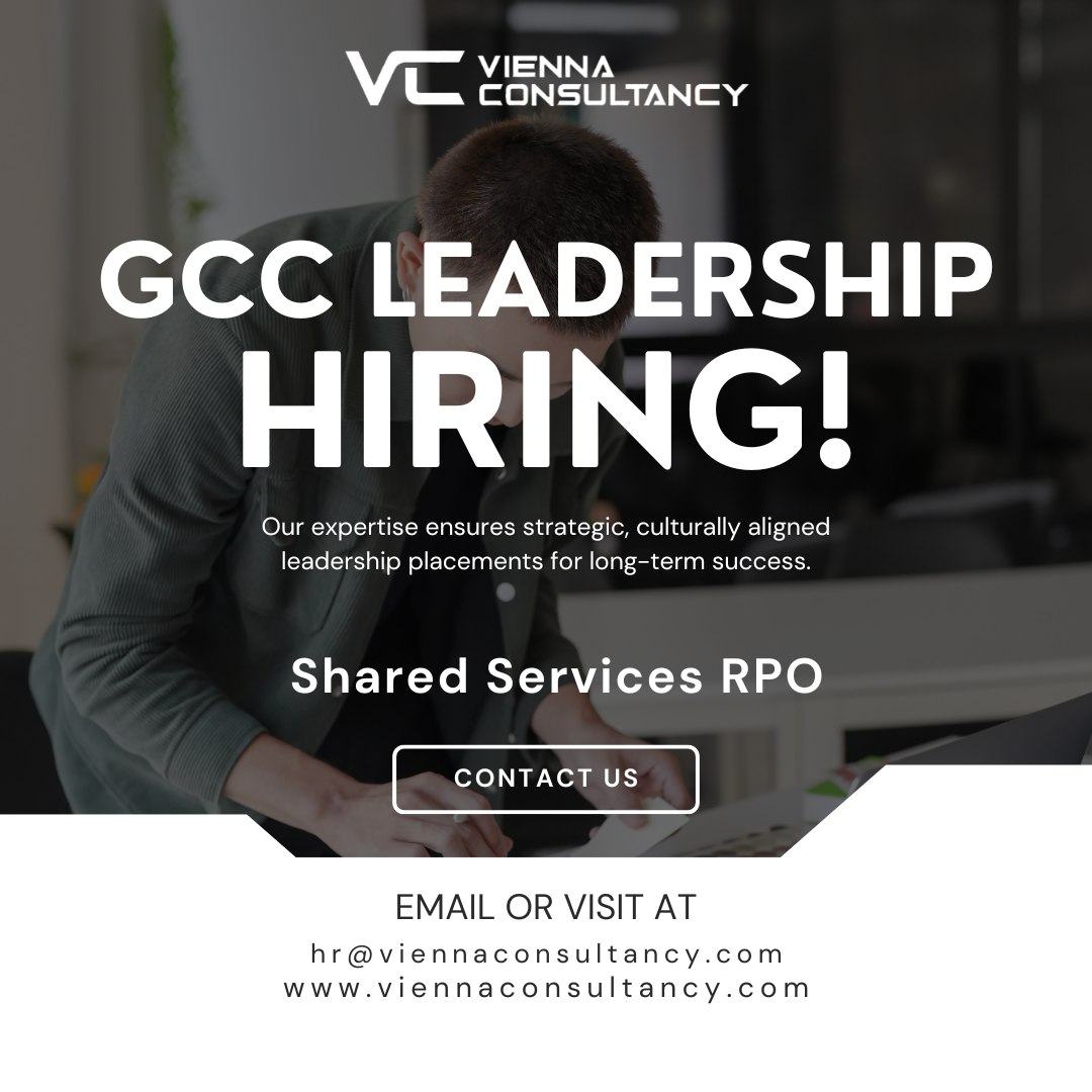 GCC leadership hiring strategies by Vienna Consultancy using expert RPO solutions