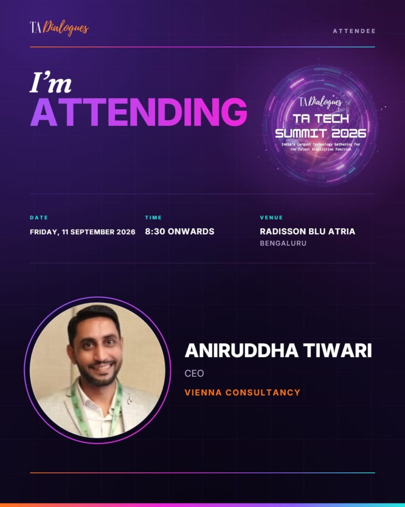 TA Tech Summit 2026 on 11 September at Radisson Blu Atria, Bengaluru organised by TA Dialogues.